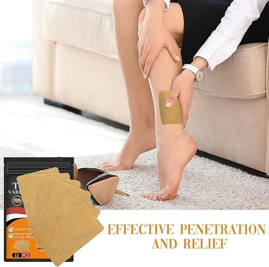 Instant Relief Varicose Vein Turmeric V Patch ( 10 psc )