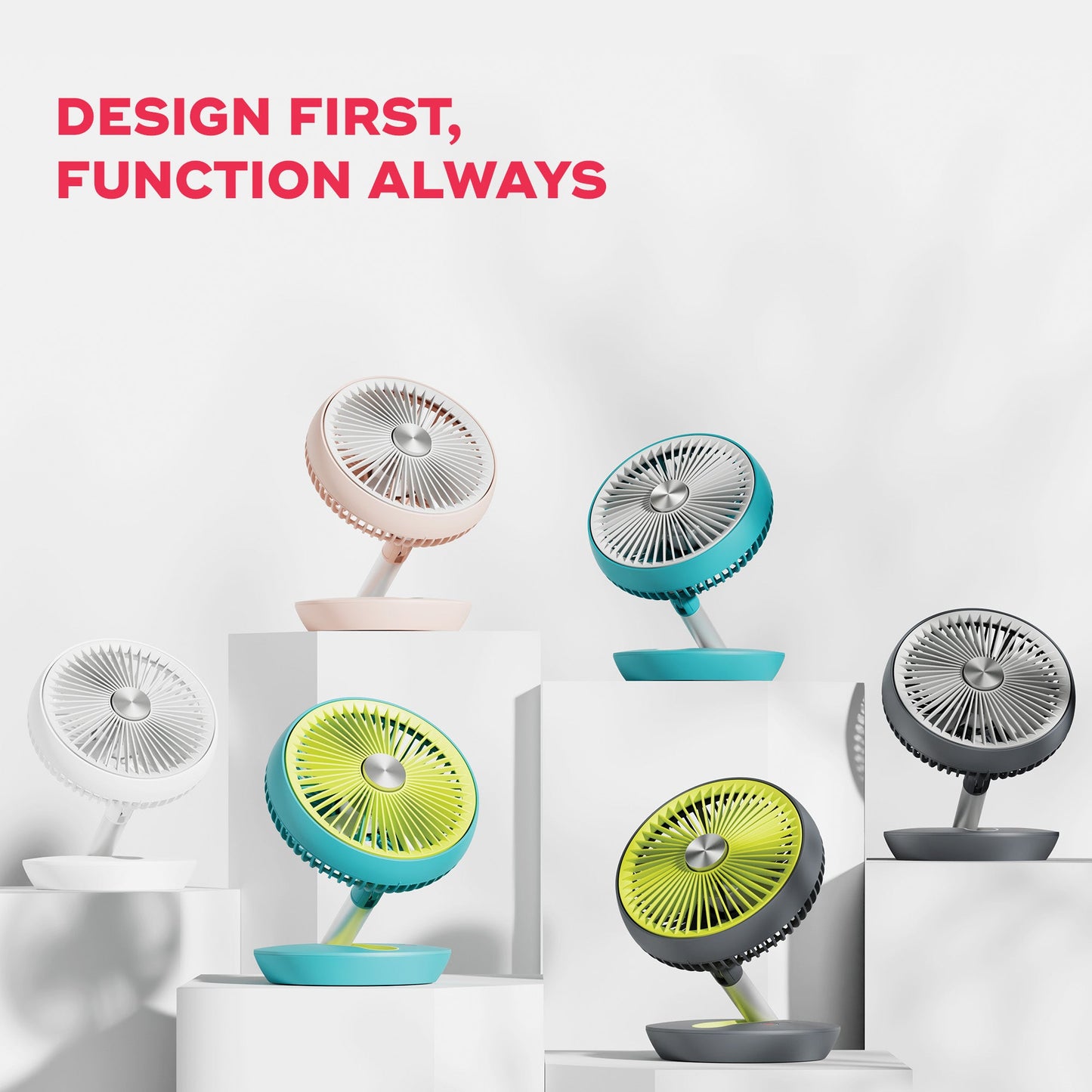 FOLDABLE FAN | All Day Wireless™ Rechargeable